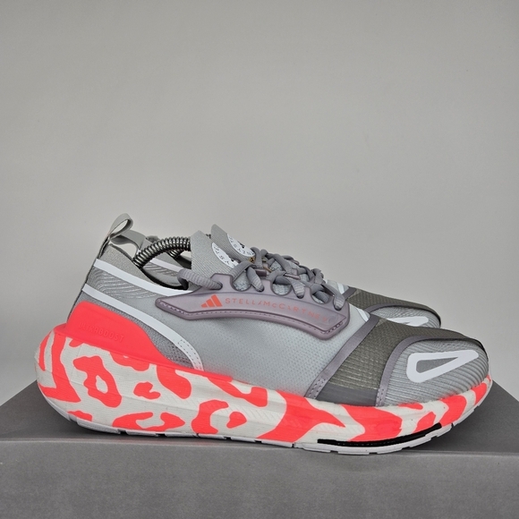 adidas Ultra Boost 23 by Stella Mccartney Clear Onix White Womens Shoes Size 6.5 - Picture 3 of 8